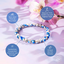 Load image into Gallery viewer, Rare K2 Stone Bracelet of Spiritual Adventure | 6mm