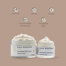Load image into Gallery viewer, Antioxidant Body Cream for Dry &amp; Sensitive Skin with Shea &amp; Baobab Oil