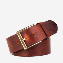 Load image into Gallery viewer, The Prime Burnt Sienna Leather Belt