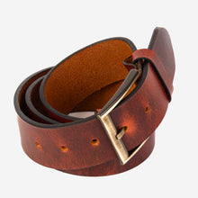Load image into Gallery viewer, The Prime Burnt Sienna Leather Belt