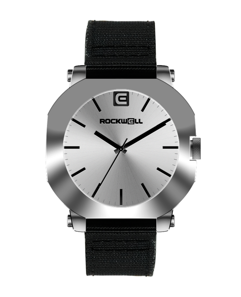 Apex (Silver/Black) Watch