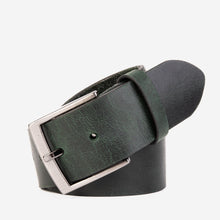 Load image into Gallery viewer, The Prime Forest Green Leather Belt