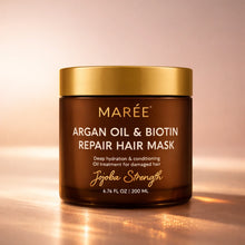 Load image into Gallery viewer, Argan Oil &amp; Biotin Hair Repair Mask