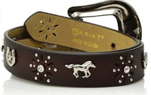 Load image into Gallery viewer, Ariat Girls Horse and Horseshoe - Children's Belt