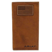 Load image into Gallery viewer, Ariat USA Flag - Men's Rodeo Wallet