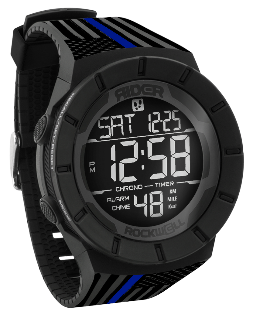 Coliseum Fit™ Assault - Police Edition (Phantom Black) Watch