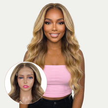 Load image into Gallery viewer, Aubrey Glueless 5x5 HD Lace Professionally Colored 100% Human Hair Closure Wig