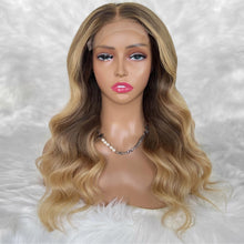 Load image into Gallery viewer, Aubrey Glueless 5x5 HD Lace Professionally Colored 100% Human Hair Closure Wig
