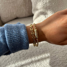 Load image into Gallery viewer, Evil Eye Barrel Closure Bracelet