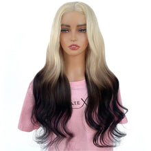 Load image into Gallery viewer, Aurora Glueless 5x5 HD Lace Professionally Colored 100% Human Hair Closure Wig