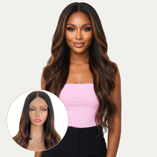 Load image into Gallery viewer, Ava Glueless 5x5 HD Lace Professionally Colored 100% Human Hair Closure Wig