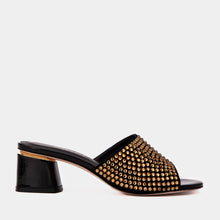 Load image into Gallery viewer, The Ailano Gold Glitter Leather Women Sandal