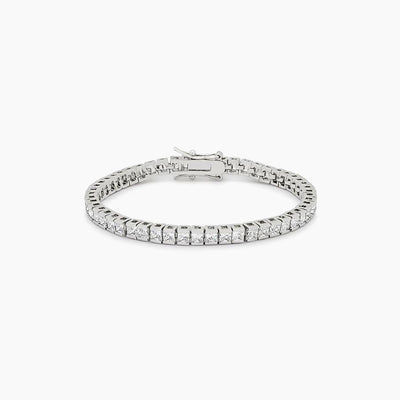 Princess Cubic Zirconia Tennis Bracelet