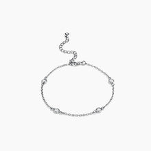 Load image into Gallery viewer, 1ct Rhodium Plated Clear CZ Round Bezel Saturn