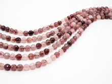 Load image into Gallery viewer, Natural strawberry quartz faceted beads, 6mm/8mm/10mmSKU#137