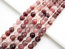 Load image into Gallery viewer, Natural strawberry quartz faceted beads, 6mm/8mm/10mmSKU#137