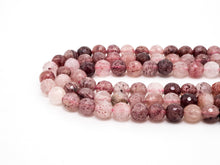 Load image into Gallery viewer, Natural strawberry quartz faceted beads, 6mm/8mm/10mmSKU#137