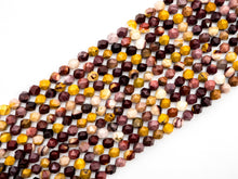 Load image into Gallery viewer, Unique Diamond Cut Quality Natural Mookaite beads, Sku#U134