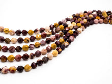 Load image into Gallery viewer, Unique Diamond Cut Quality Natural Mookaite beads, Sku#U134