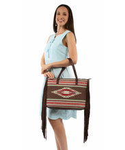 Load image into Gallery viewer, Scully Fringe Fiesta Tote - Women's Handbag