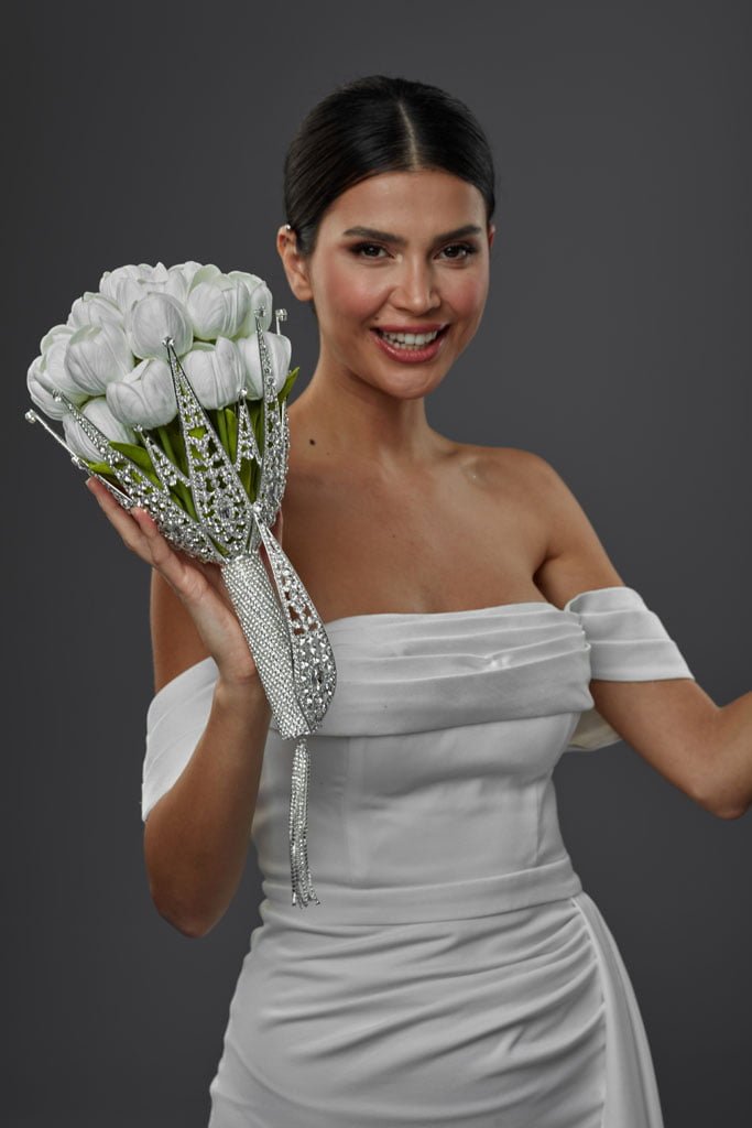 Bridesmaid Bouquet Holder, Bridal Accessories
