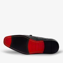 Load image into Gallery viewer, The Istanbul Black Leather Tassel Loafer Men Shoe