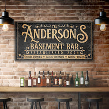 Load image into Gallery viewer, Custom Basement Bar Sign III