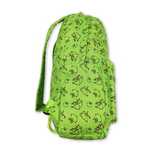 Load image into Gallery viewer, Green face kids Christmas backpack