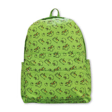 Load image into Gallery viewer, Green face kids Christmas backpack