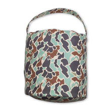 Load image into Gallery viewer, Camo rabbit embroidery kids boys Easter basket
