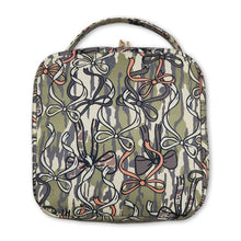 Load image into Gallery viewer, Camo bow kids girls lunch box bag