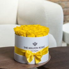 Load image into Gallery viewer, Classic White Box | Yellow Roses