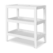 Load image into Gallery viewer, Modern White Baby Changing Table w/ 1-inch Waterproof Changing Pad