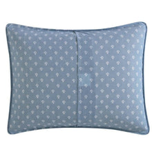 Load image into Gallery viewer, 100-Percent Cotton Blue White Grey Nautical Stripes 4 Piece Daybed Cover Set