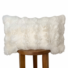 Load image into Gallery viewer, Erie Faux Fur Lumbar Pillow Cover