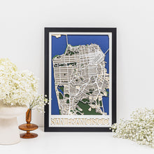 Load image into Gallery viewer, 3D City Map San Francisco