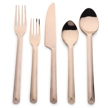 Load image into Gallery viewer, Ariella PVD 5 Pc. Flatware Set