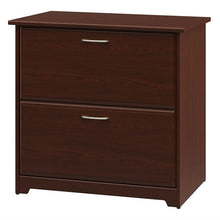 Load image into Gallery viewer, 2-Drawer Lateral File Cabinet in Cherry Wood Finish