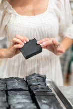 Load image into Gallery viewer, Clarifying Charcoal Bar Handmade Tallow and Goat Milk Soap Bar