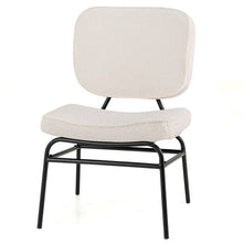 Load image into Gallery viewer, Modern Beige Upholstered Ergonomic Padded Accent Chair
