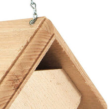 Load image into Gallery viewer, Hand Crafted Pine Wood Hanging Bird House for Carolina Wrens - Made in USA