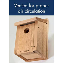 Load image into Gallery viewer, Cedar Wood Birdhouse - Ideal for Eastern Western and Mountain Bluebirds