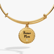 Load image into Gallery viewer, Bonus Mom 'Family Isn't Only Blessed By Name' Charm Bangle