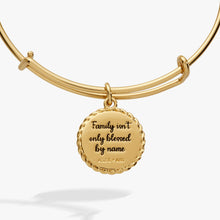 Load image into Gallery viewer, Bonus Mom 'Family Isn't Only Blessed By Name' Charm Bangle
