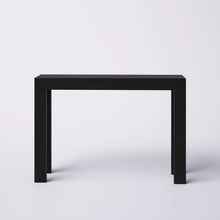 Load image into Gallery viewer, Solid Wood Modern Accent Console Table / Sofa Table in Black Finish