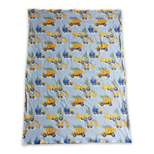 Load image into Gallery viewer, Truck Christmas tree baby kids blankets