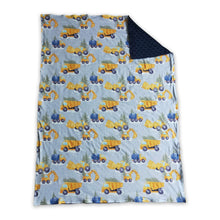 Load image into Gallery viewer, Truck Christmas tree baby kids blankets