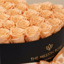 Load image into Gallery viewer, Heart Black Box | Peach Roses