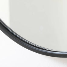 Load image into Gallery viewer, Round 32-inch Wall Mirror in Black - Bedroom Living Room Accent Bathroom Mirror