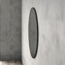 Load image into Gallery viewer, Round 32-inch Wall Mirror in Black - Bedroom Living Room Accent Bathroom Mirror
